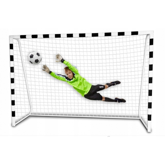Poarta de fotbal din metal 300 x 200 x 90 cm E4 R-Sport [4]