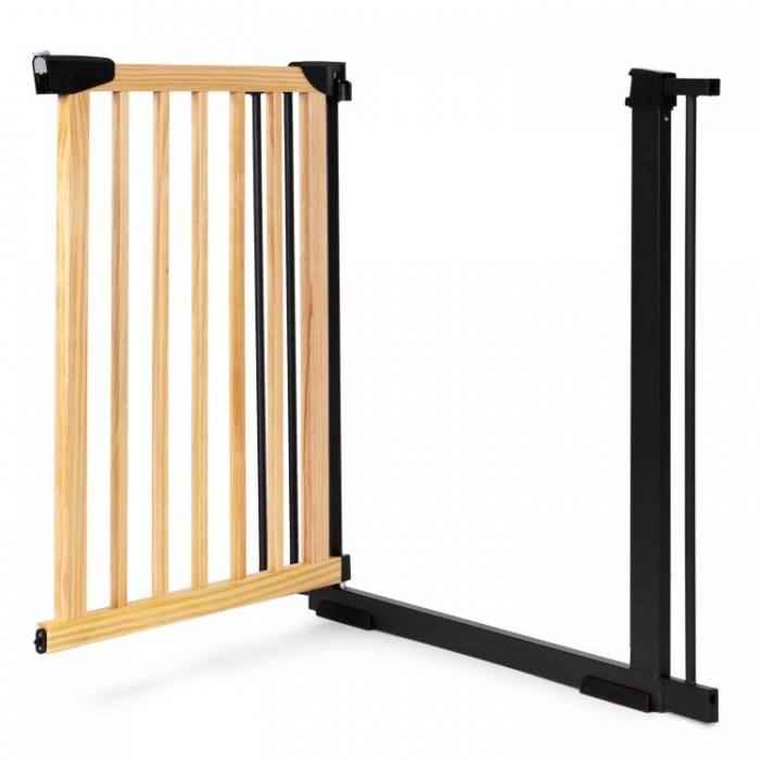 Poarta de siguranta 74-100 cm Ecotoys SF-011-BC - Lemn Metal [4]