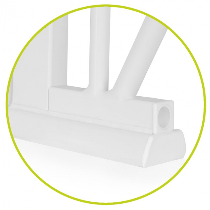 Poarta de siguranta Lionelo Truus Slim prin presiune 105 cm Gri/Natur [16]