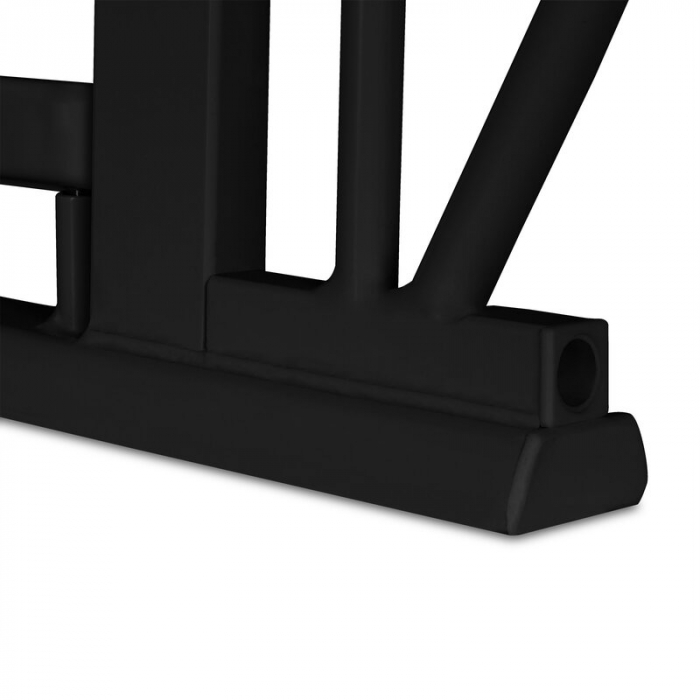 Poarta de siguranta Lionelo Truus Slim prin presiune 105 cm Negru/Natur [11]