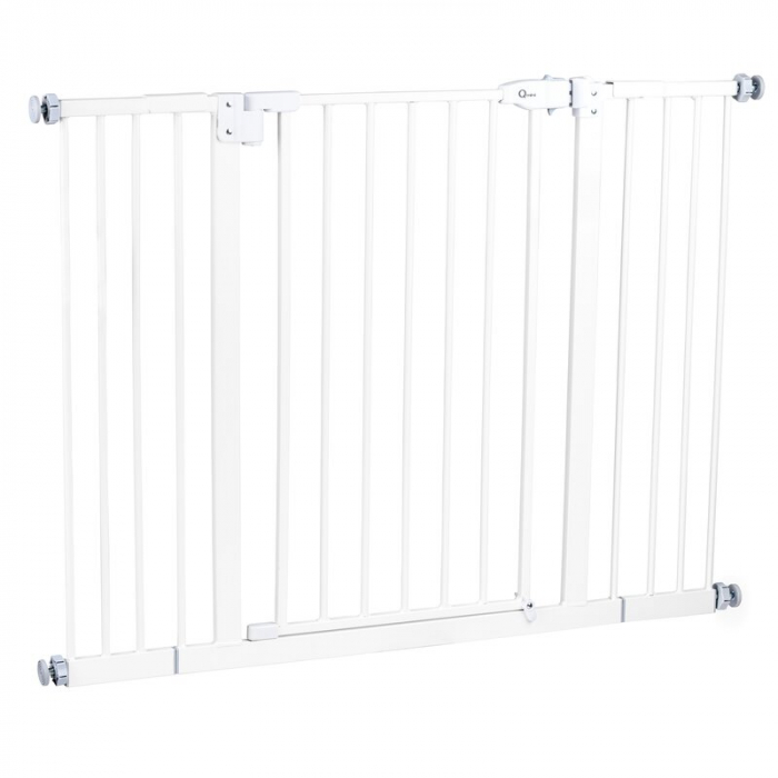 Poarta siguranta Thor, 68-105 cm, Alb - Qmini [3]