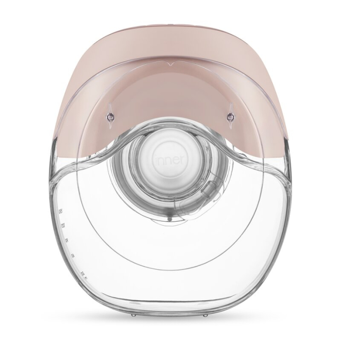 Pompa de san, Lionelo, Fidi Free Slim, Portabila, cu accesorii, Hands-free, Trifazata, Panou control, Autonomie pana la 3 h, 9 functii de masaj, Silentioasa- 40 db, Capacitate 150 ml, Roz [7]