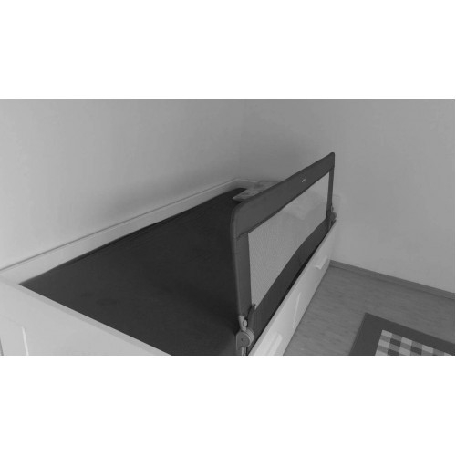 Protectie pat rabatabila pentru somiera adancita 150 cm alb - Olmitos [2]