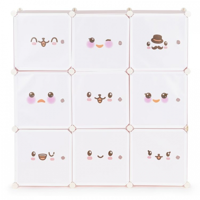 Raft modular cu 9 compartimente pentru camera copilului Ecotoys 09C [2]