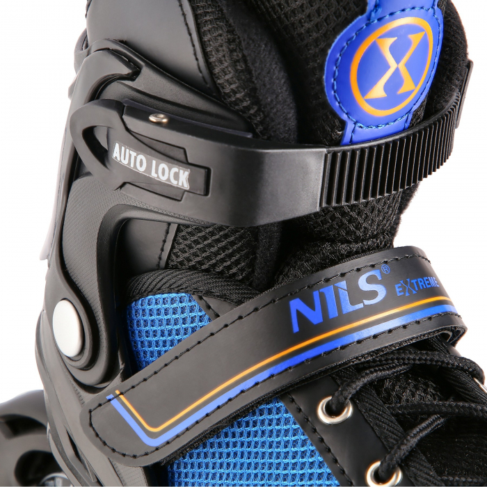 Role/Patine 2IN1 Nils Extreme NH18188A, Negru/Oranj [6]
