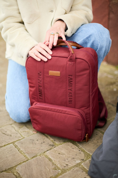 Rucsac Childhome Family Club Signature Urban Dark Burgundy [2]