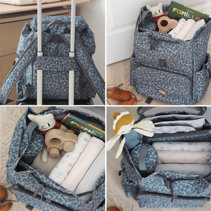 Rucsac de infasat Beaba Vancouver Cherry Blossom [6]