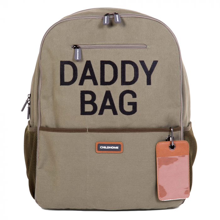 Rucsac de infasat Childhome Daddy Bag Kaki [6]
