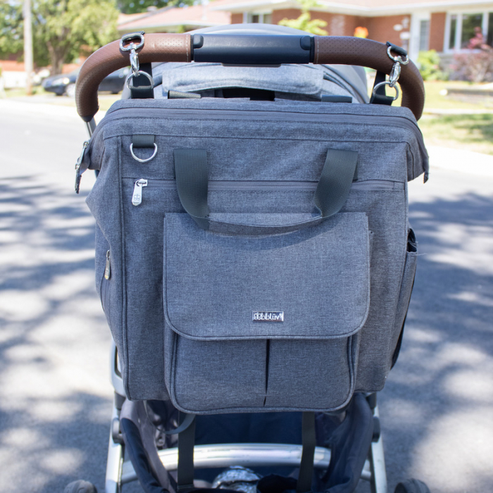 Rucsac pentru mamici Bbluv Metro Grey [15]