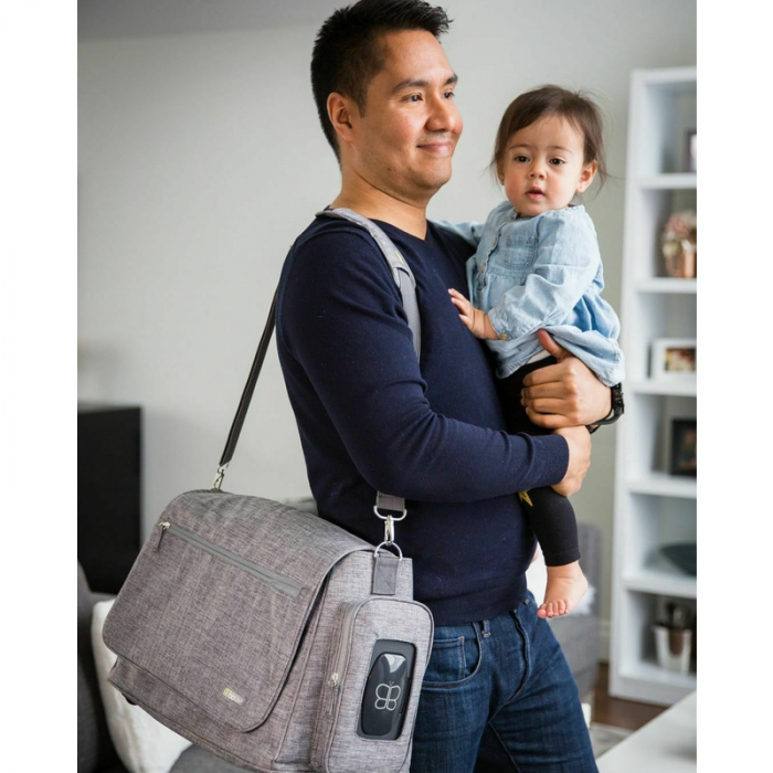 Rucsac pentru mamici Bbluv Metro Grey [16]