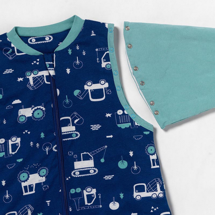 Sac de dormit cu maneca lunga detasabila Excavator 70 cm 2.5 Tog - Slumbersac [3]