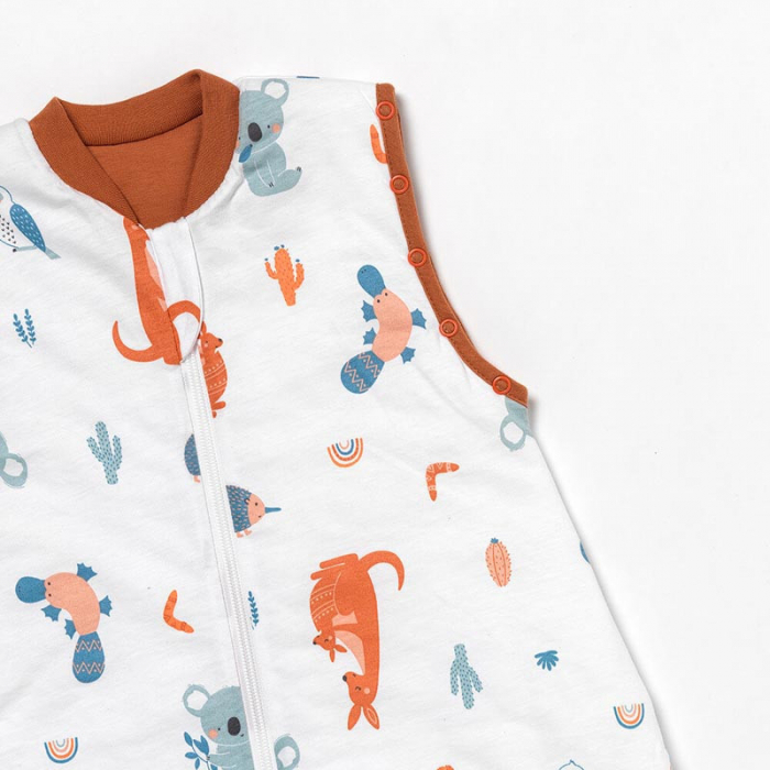 Sac de dormit cu picioruse si maneca lunga detasabila Kangaroo 100 cm + manseta 2.5 Tog - Slumbersac [2]