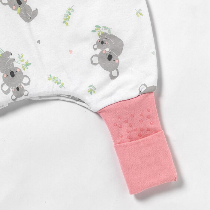 Sac de dormit cu picioruse si maneca lunga detasabila Koala bear 110 cm + manseta 2.5 Tog - Slumbersac [5]
