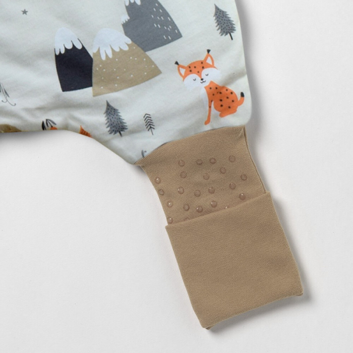 Sac de dormit cu picioruse si talpa antiderapanta Mountain Animals 110 cm + manseta 1.0 Tog - Slumbersac [5]