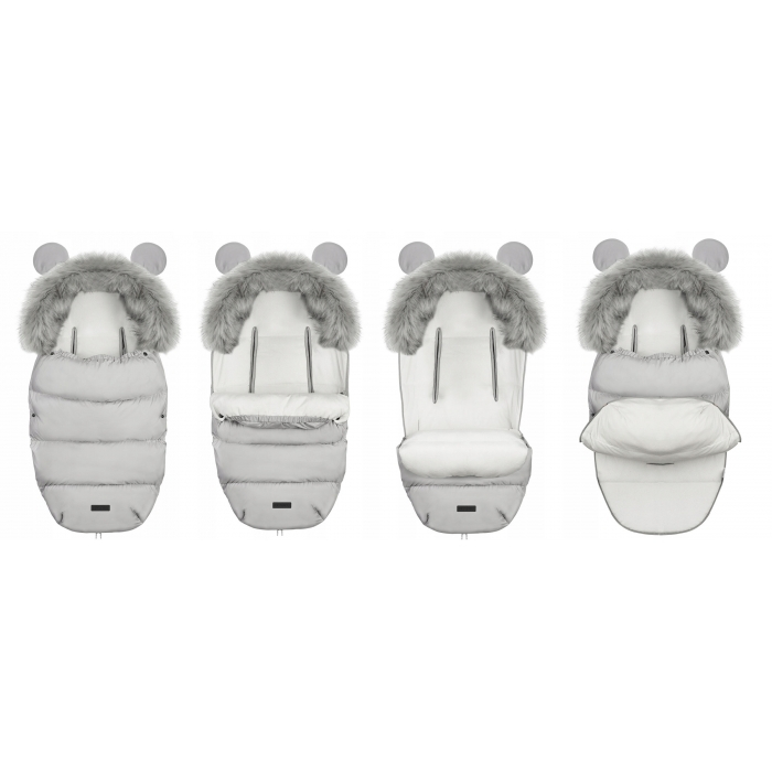 Sac de dormit Ricokids 95 x 48 cm Ricokids Elmi 720002 - Gri deschis [2]