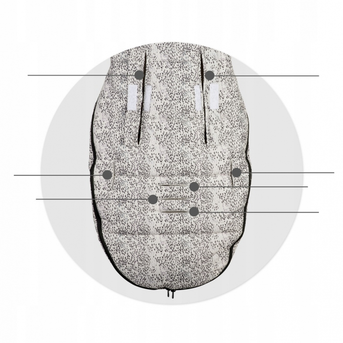 Sac de dormit Ricokids 95 x 48 cm Ricokids Elmi 720003 - Bej [6]