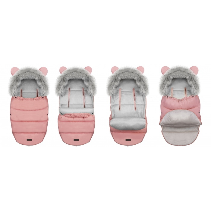 Sac de dormit Ricokids 95 x 48 cm Ricokids Elmi 720005 - Roz [2]