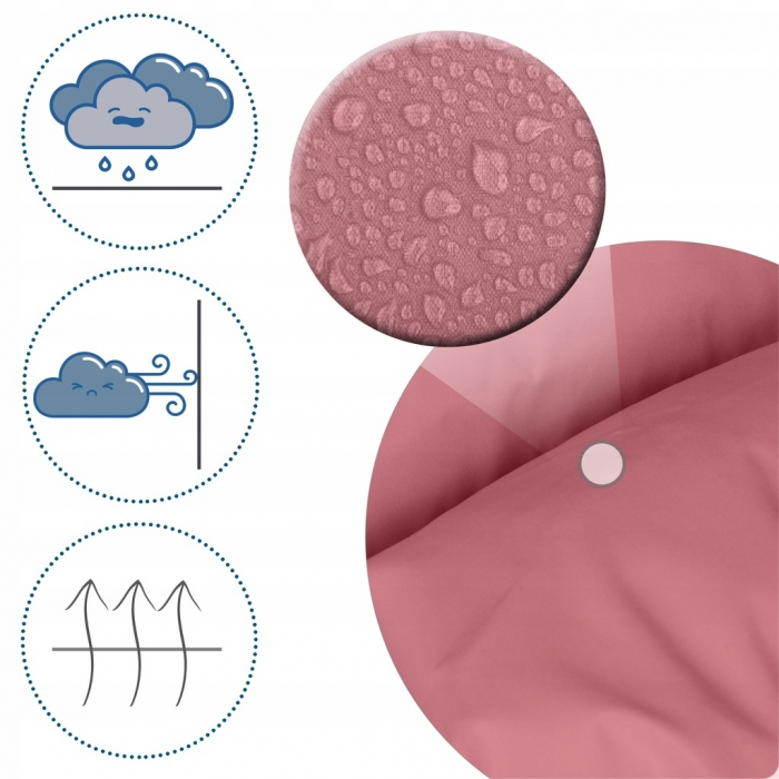 Sac de dormit Ricokids 95 x 48 cm Ricokids Elmi 720011 - Roz inchis [3]