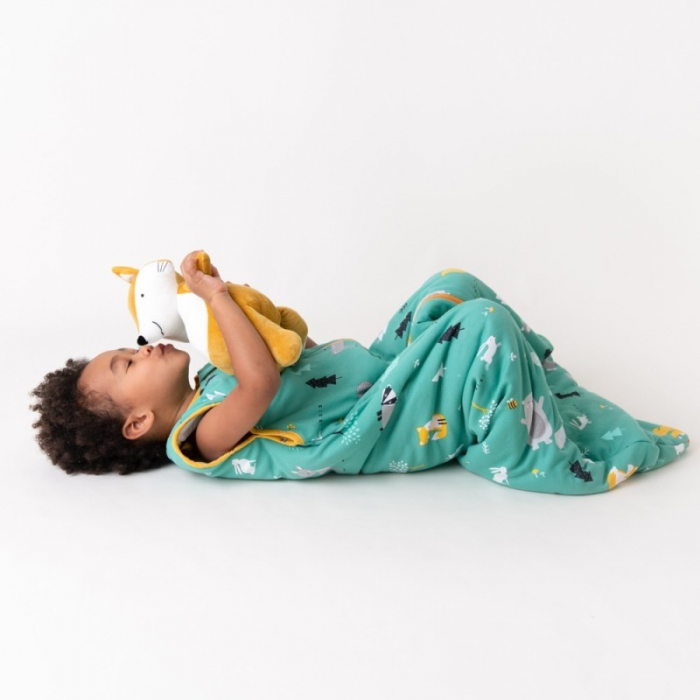 Sac de dormit Woodland Animals 90 cm 1.0 Tog - Slumbersac [2]