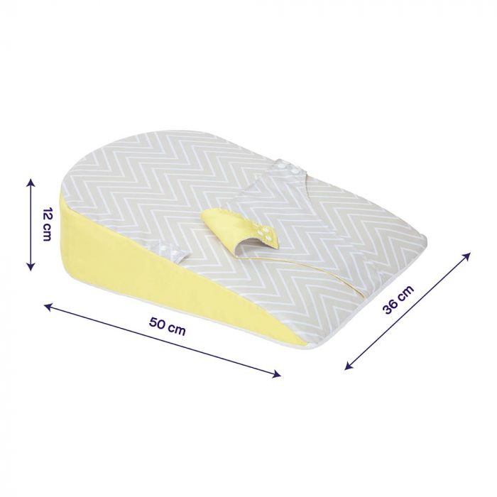 Saltea anti-alunecare cu ham pentru bebelusi Clevamama [3]