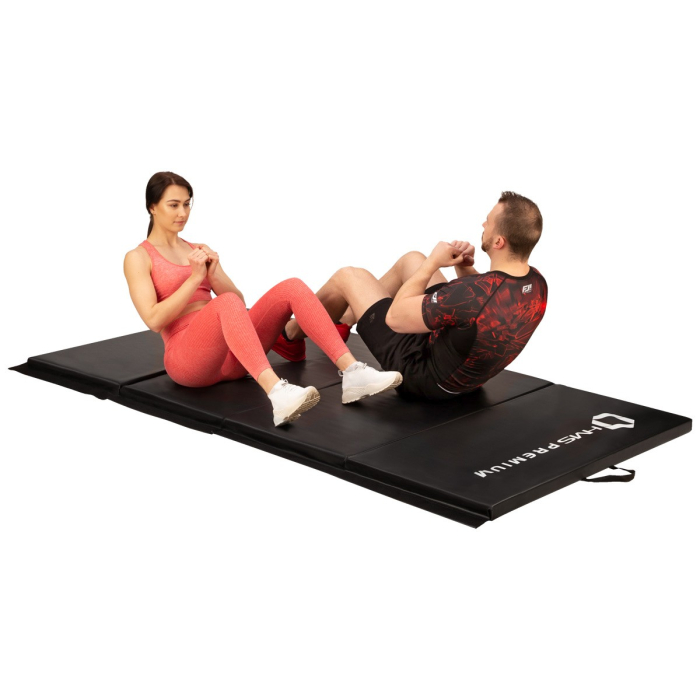 Saltea pliabila 2400x1200 mm Negru, HMS Premium MGS01 [3]