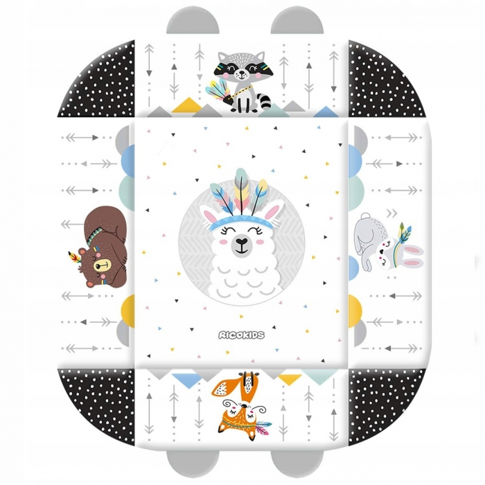 Salteluta de joaca 100 x 100 cm Ricokids Boho  [4]