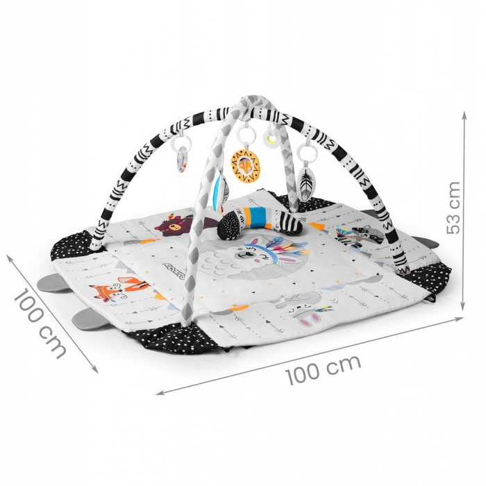 Salteluta de joaca 100 x 100 cm Ricokids Boho  [10]