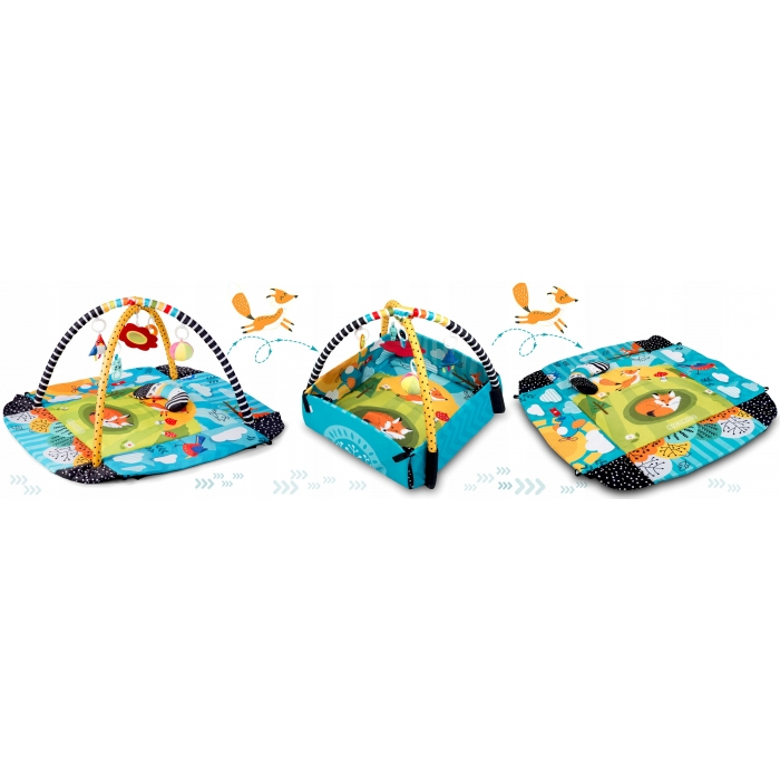 Salteluta de joaca 100 x 100 cm Ricokids Lisek  [2]