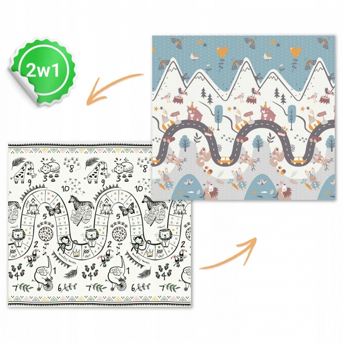 Salteluta de joaca 200 x 180 x 1 cm Nukido NK-340 [3]