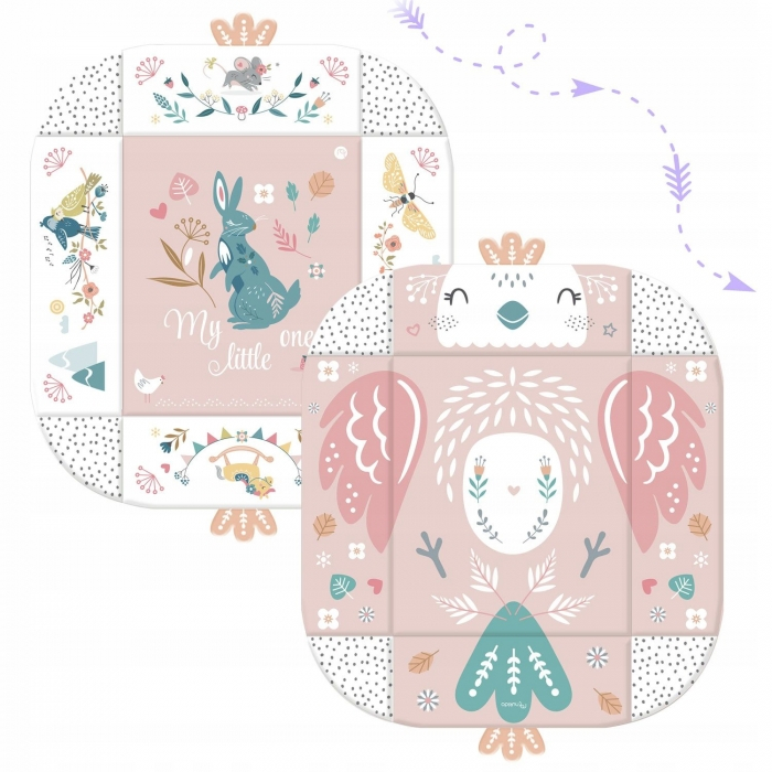 Salteluta de joaca educativa 3 in 1 Nukido 730000 - Roz [4]