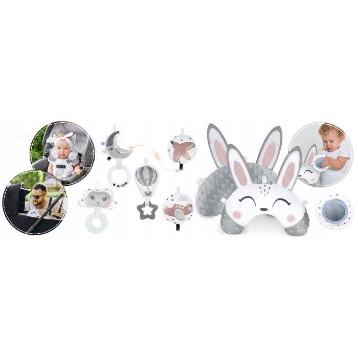 Salteluta de joaca educativa 3 in 1 Nukido 730102 - Gri [4]