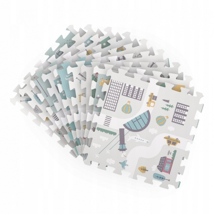 Salteluta de joaca interactiva 105 x 105 cm Nukido Town 738000 [8]