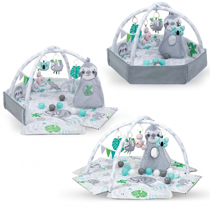 Salteluta de joaca interactiva Kidwell YOGA - Gray [3]