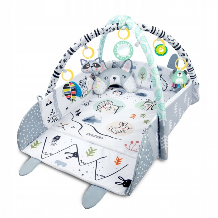 Salteluta de joaca pentru copii 110 x 100 cm Ricokids Krolik 7350  [4]