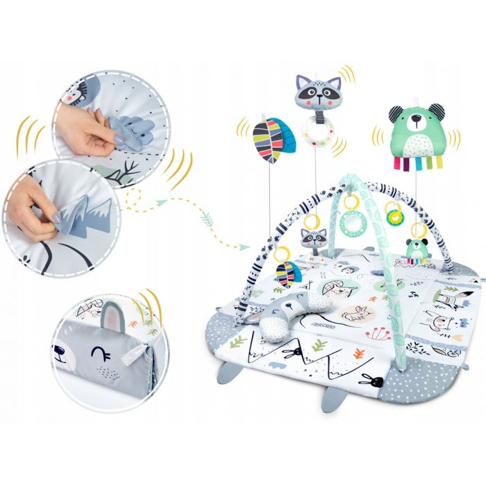 Salteluta de joaca pentru copii 110 x 100 cm Ricokids Krolik 7350  [7]