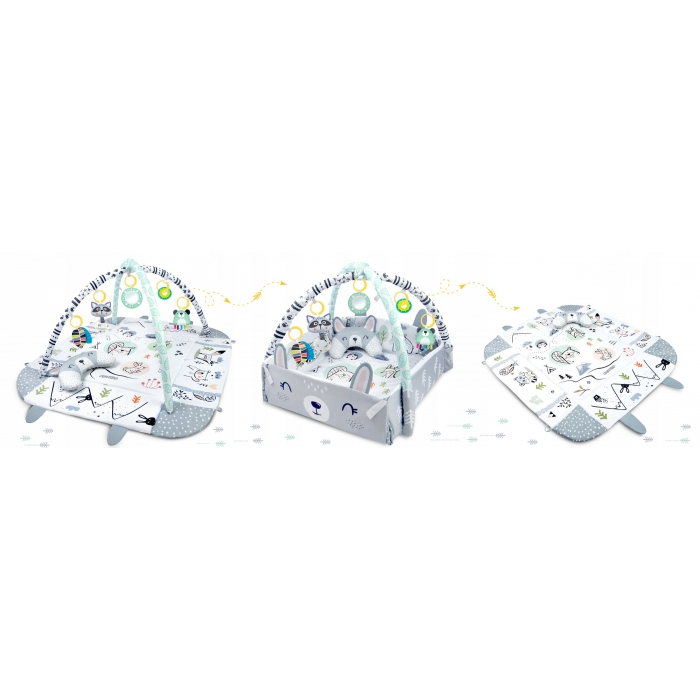 Salteluta de joaca pentru copii 110 x 100 cm Ricokids Krolik 7350  [2]