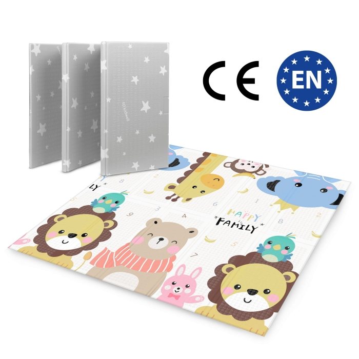 Salteluta de joaca pentru copii 180 x 200 cm Kidwell INDA - Animals [3]