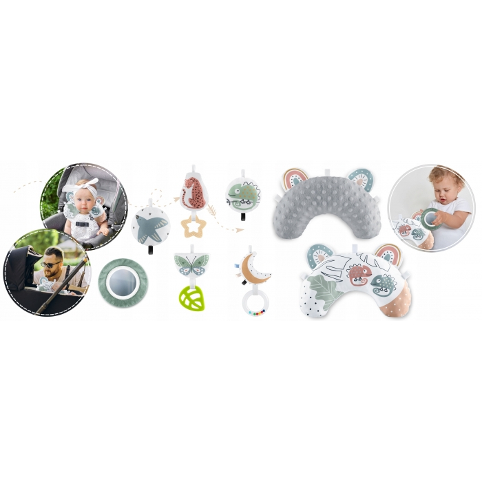 Salteluta de joaca pentru copii Nukido Lew 730101 - Crem [4]