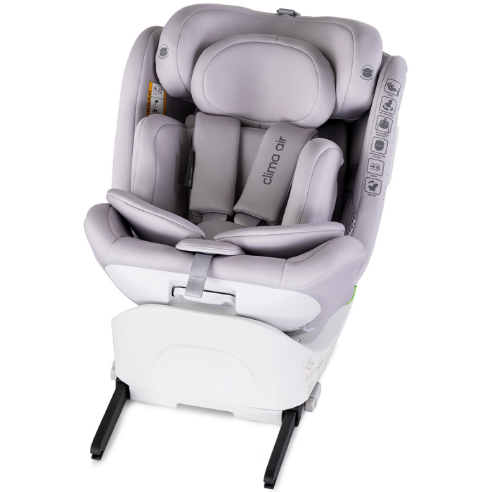 Scaun auto Chipolino Clima Air I-Size 40-150 cm cu sistem Isofix si sezut rotativ cloud [10]