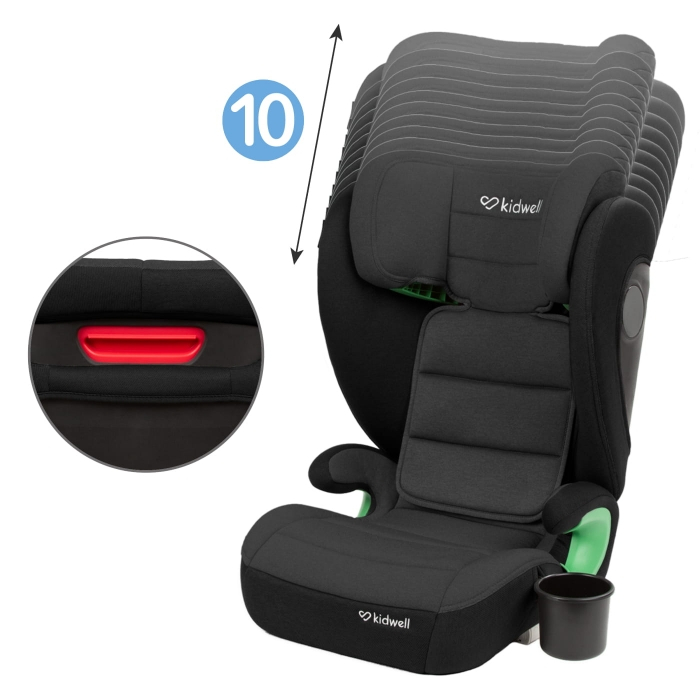 Scaun auto cu Isofix 15-36 Kg Kidwell Weston [9]