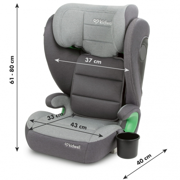 Scaun auto cu Isofix 15-36 Kg Kidwell Weston [8]