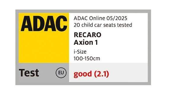 Scaun Auto cu Isofix Recaro Axion 1, R129, 3-12ani, Gallant Grey 15 -36 kg [2]