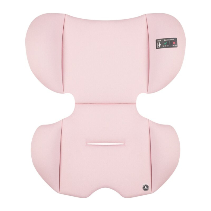 Scaun auto i-Size, Lionelo, Billy , 76 - 150 cm, 1/2/3, Isofix + top tether, Tetiera reglabila in 10 pozitii, Insertie ergonomica, Tapiterie lavabila, Testat la impact, Baza lata, Roz [14]
