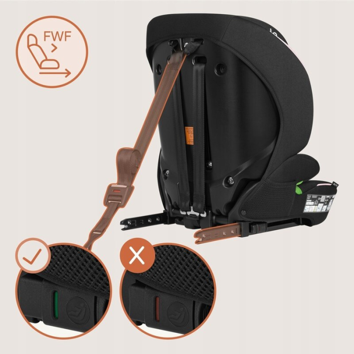 Scaun auto i-Size, Lionelo, Billy , 76 - 150 cm, 1/2/3, Isofix + top tether, Tetiera reglabila in 10 pozitii, Insertie ergonomica, Tapiterie lavabila, Testat la impact, Baza lata, Roz [21]