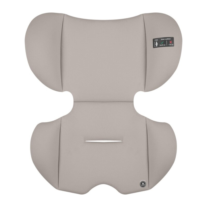 Scaun auto i-Size, Lionelo, Billy , 76 - 150 cm, 1/2/3, Isofix + top tether, Tetiera reglabila in 10 pozitii, Insertie ergonomica, Tapiterie lavabila, Testat la impact, Baza lata, Bej [13]