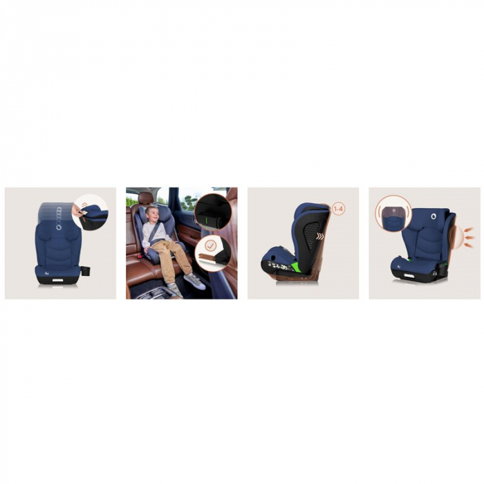 Scaun auto i-Size Lionelo Neal 15-36 Kg 100-150 cm cu Isofix [30]