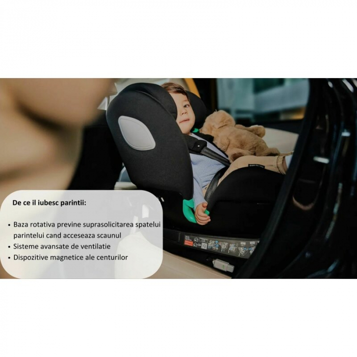 Scaun auto Lionelo i-Size Braam 0-36 Kg isofix si picior de fixare [25]
