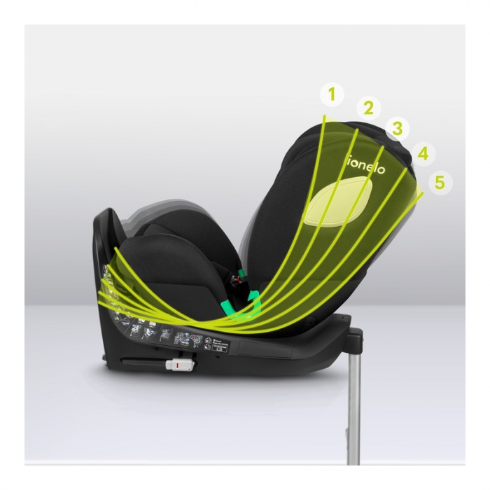 Scaun auto Lionelo i-Size Braam 0-36 Kg isofix si picior de fixare [15]