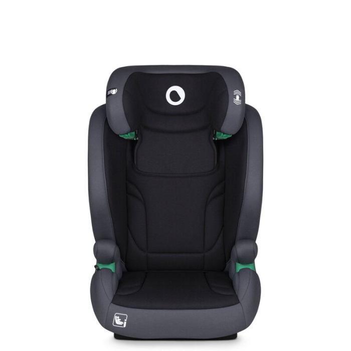 Scaun auto, Lionelo, i-Size Igo, 100- 150 cm, cu isofix, Protectie laterala, Ajustare spatar in 2 pozitii, Tetiera Tri-Guard reglabila in 11 pozitii,  Negru [11]