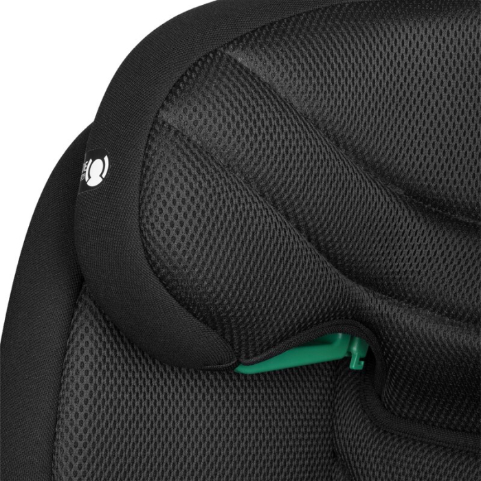 Scaun auto, Lionelo, i-Size Igo, 100- 150 cm, cu isofix, Protectie laterala, Ajustare spatar in 2 pozitii, Tetiera Tri-Guard reglabila in 11 pozitii,  Negru [24]